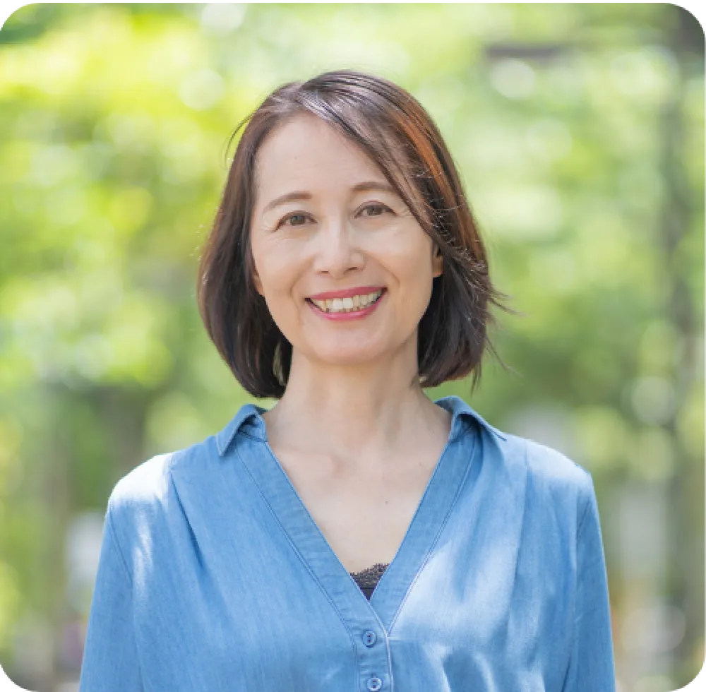 50代女性の顔写真